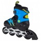 Roller en ligne Skatelife Motion Black/Blue 2022 - Rollers en ligne