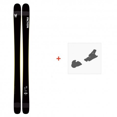 Ski Faction La Machinei 2022 + Skibindungen - Pack Ski Freeride 121-130 mm