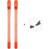 Ski Black Crows Camox Birdie 2022 + Fixations de ski - Pack Ski Freeride 94-100 mm
