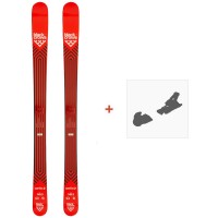 Ski Black Crows Camox Jr 2022 + Skibindungen - Ski All Mountain 86-90 mm mit optionaler Skibindung