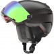Atomic Ski helmet Savor Amid Visor HD Black 2021 - Skihelm