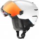 Atomic Ski helmet Savor Amid Visor HD White 2021 - Casque de Ski