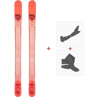 Ski Black Crows Camox Jr Birdie 2022 + Fixations de ski randonnée + Peaux - All Mountain + Rando