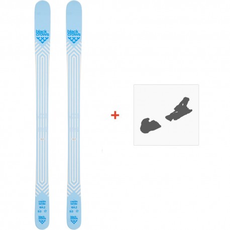 Ski Black Crows Captis Birdie 2022 + Ski bindings - Ski All Mountain 86-90 mm with optional ski bindings