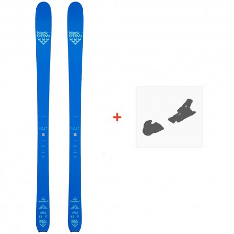 Ski Black Crows Ova Freebird 2022 + Fixations de ski - Ski All Mountain 80-85 mm avec fixations de ski à choix