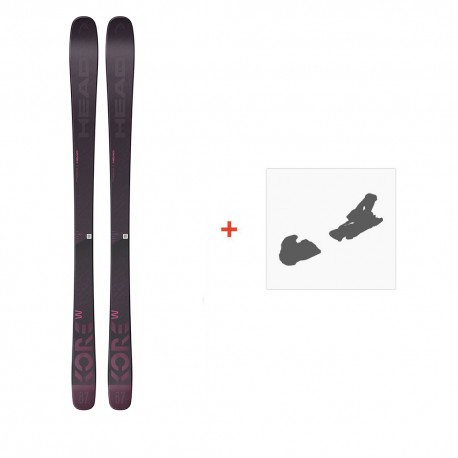 Ski Head Kore 87 W 2021 + Ski bindings - Ski All Mountain 86-90 mm with optional ski bindings