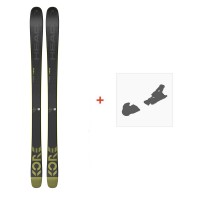 Ski Head Kore 93 Grey 2021 + Skibindungen - Ski All Mountain 91-94 mm mit optionaler Skibindung