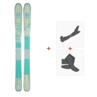Ski Volkl Blaze 106 W 2021 + Fixations de ski randonnée + Peaux