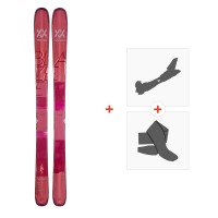 Ski Volkl Blaze 94 W 2021 + Fixations de ski randonnée + Peaux - Freeride + Rando