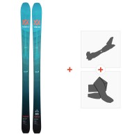 Ski Volkl Rise Above 88 2022 + Touring Ski Bindings + Climbing Skins  - Allround Touring