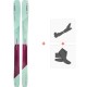 Ski Elan Ripstick 102 W 2022 + Fixations de ski randonnée + Peaux - Freeride + Rando