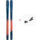 Ski Elan Ripstick 88 2022 + Fixations de ski - Ski All Mountain 86-90 mm avec fixations de ski à choix