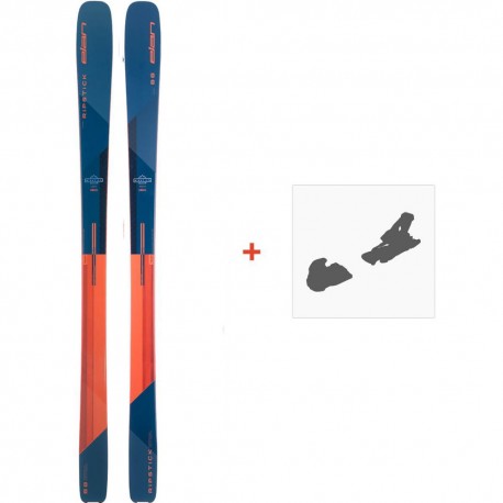 Ski Elan Ripstick 88 2022 + Fixations de ski - Ski All Mountain 86-90 mm avec fixations de ski à choix