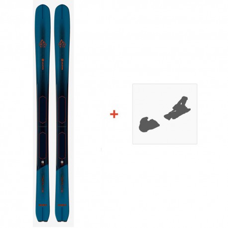 Ski Salomon N MTN Explore 95 2022 + Skibindungen - Pack Ski Freeride 94-100 mm