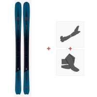 Ski Salomon N MTN Explore 95 2022 + Fixations de ski randonnée + Peaux - Rando Freeride