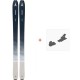 Ski Atomic Backland WMN 85 2022 + Fixations de ski - Ski All Mountain 80-85 mm avec fixations de ski à choix