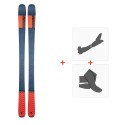 Ski K2 Mindbender 90 C 2021 + Touring Ski Bindings + Climbing Skins 